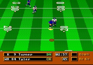 Скриншот игры Mike Ditka Power Football